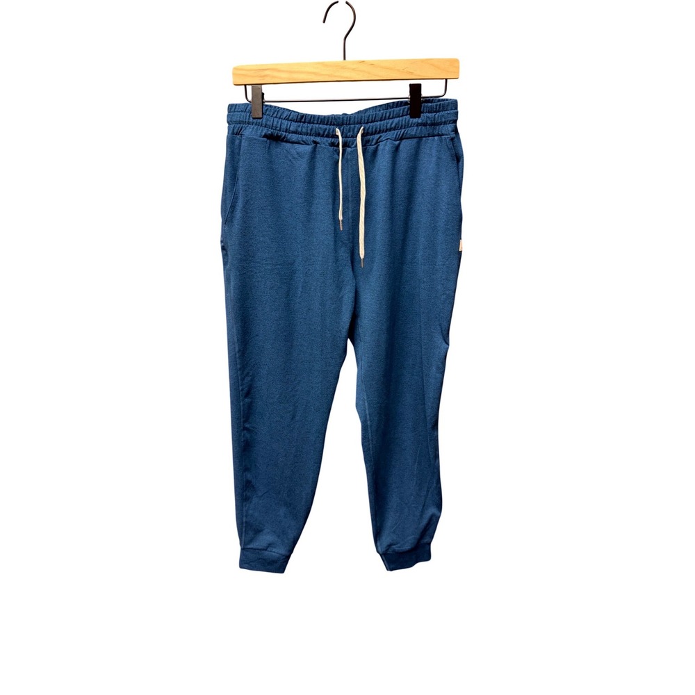 Vuori Performance Jogger Blue Heather VW303 Womens Medium Slim Fit Sweatpants